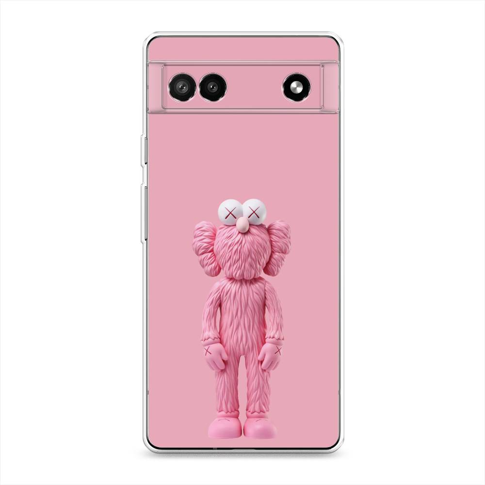 

Чехол для Google Pixel 6A "KAWS pink doll", 271150-4