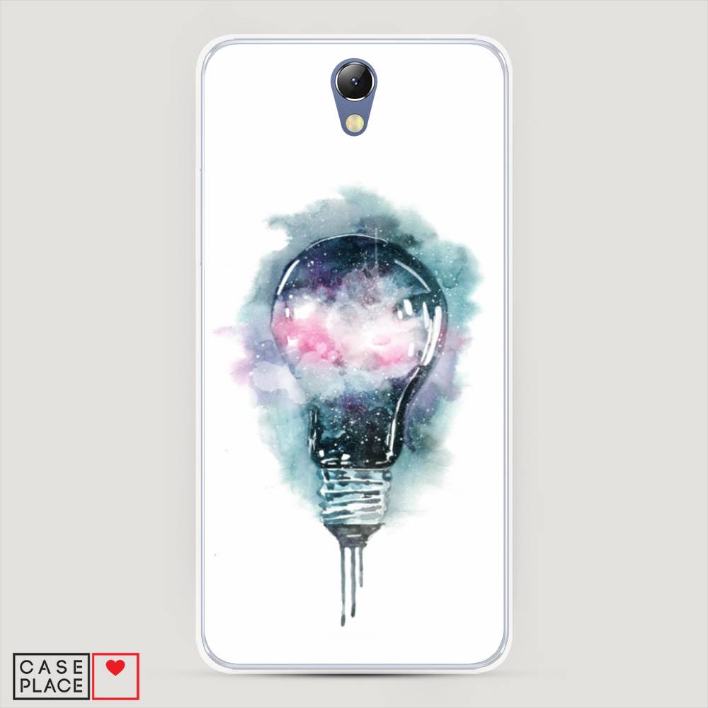 

Чехол на Lenovo Vibe S1 "Волшебная лампа", Белый;серый, 111450-4