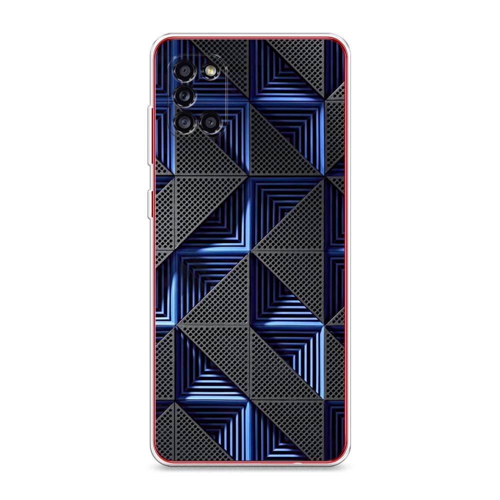 

Чехол на Samsung Galaxy A31 "IBM", Серый;синий, 2100350-3