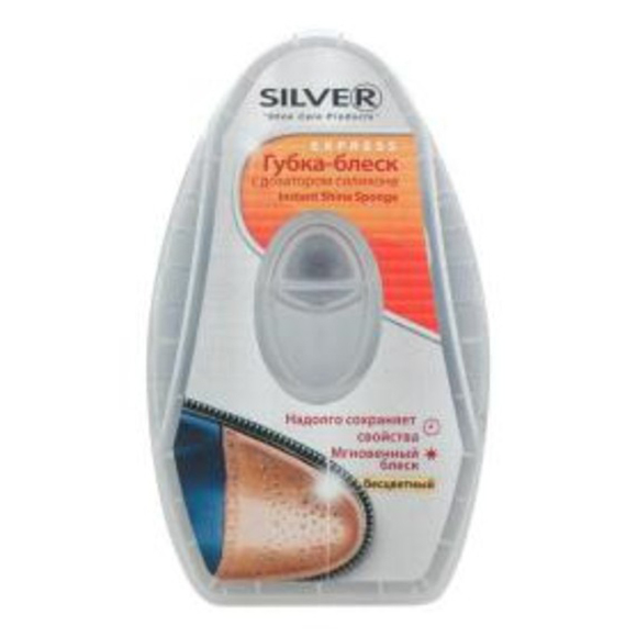 Губка для обуви Silver Рremium anti-static бесцветная