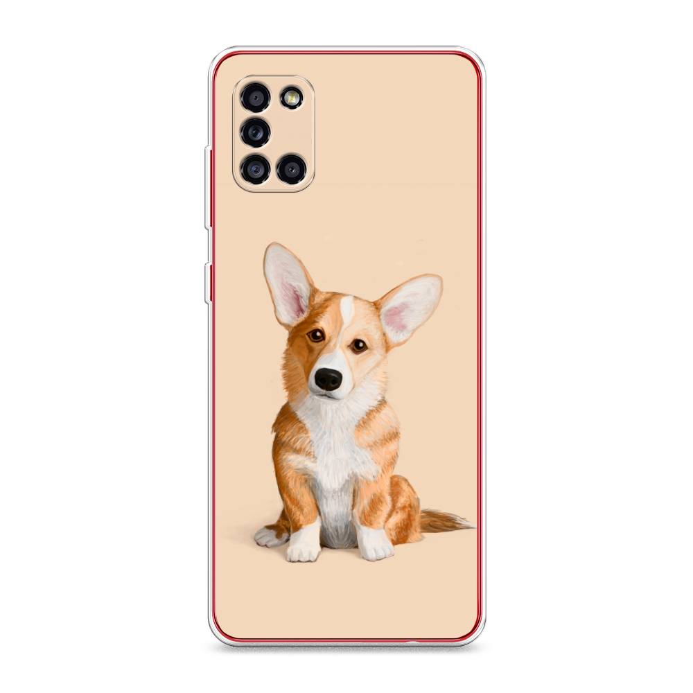 

Чехол на Samsung Galaxy A31 "Грустный Корги", Коричневый;бежевый, 2100350-1