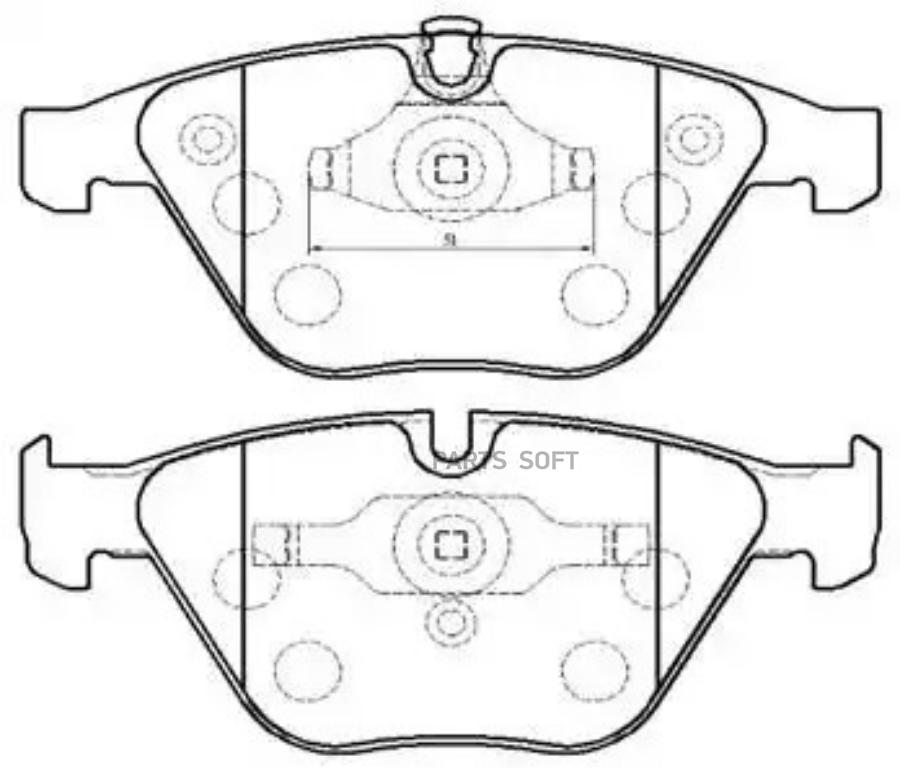 

Тормозные Колодки Hbs Hp5196