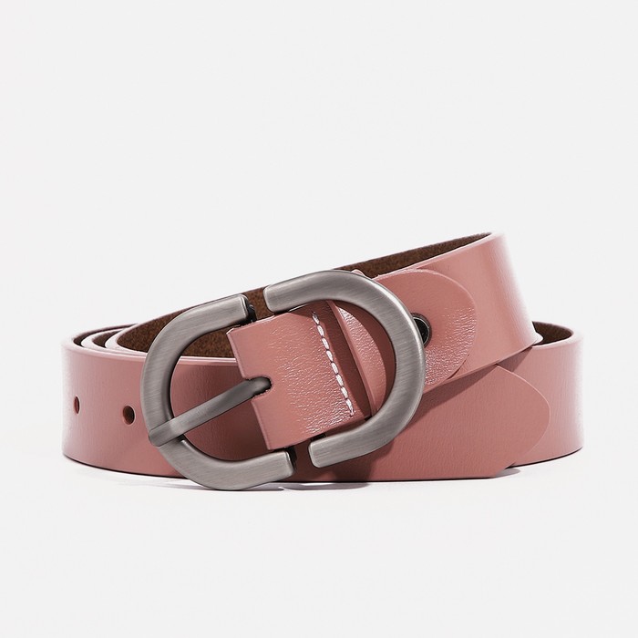 

Ремень женский NoBrand 9782765 пудра, Розовый