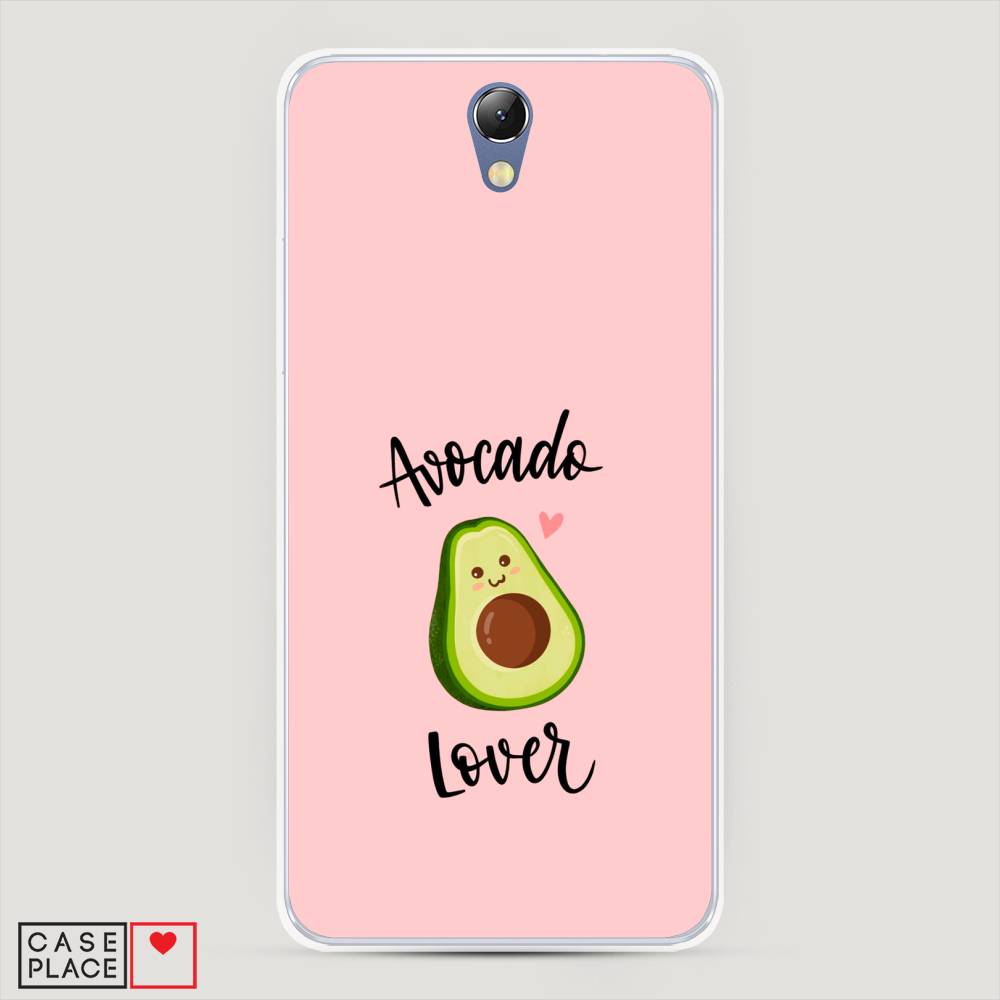 

Чехол на Lenovo Vibe S1 "Avocado lover", Розовый;зеленый, 111450-6