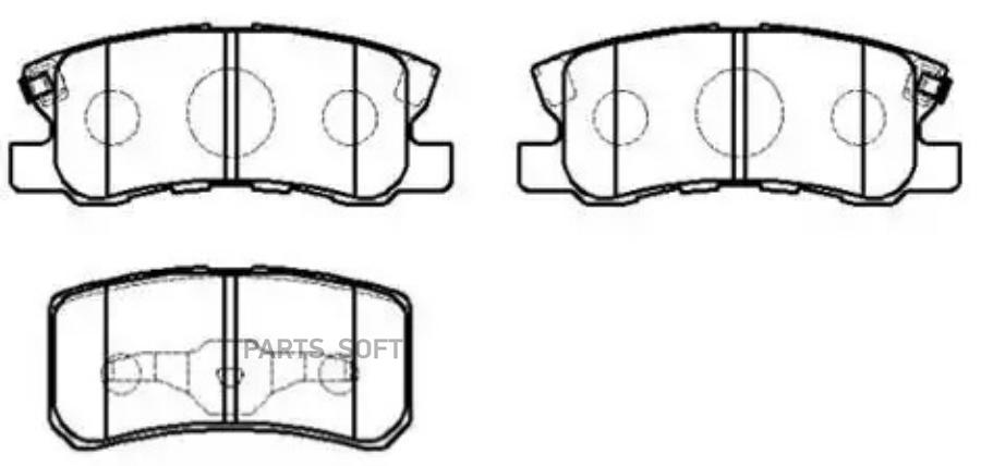 

Тормозные Колодки Hbs Hp5139