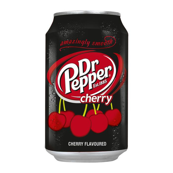 Напиток газированный Dr.Pepper (Доктор Пеппер)Cherry (Вишня) 0.33 л х 12 шт