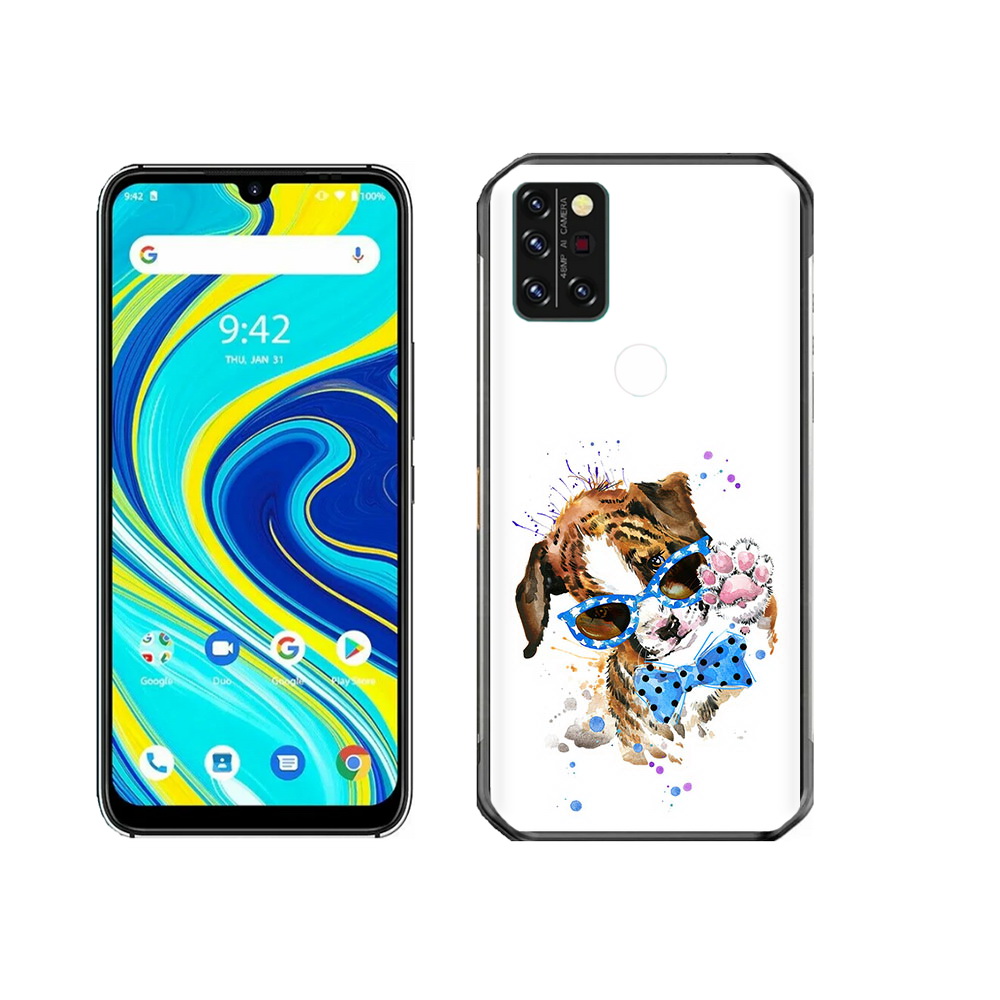 

Чехол MyPads Tocco для Umidigi A7 Pro лапочка, Прозрачный, Tocco