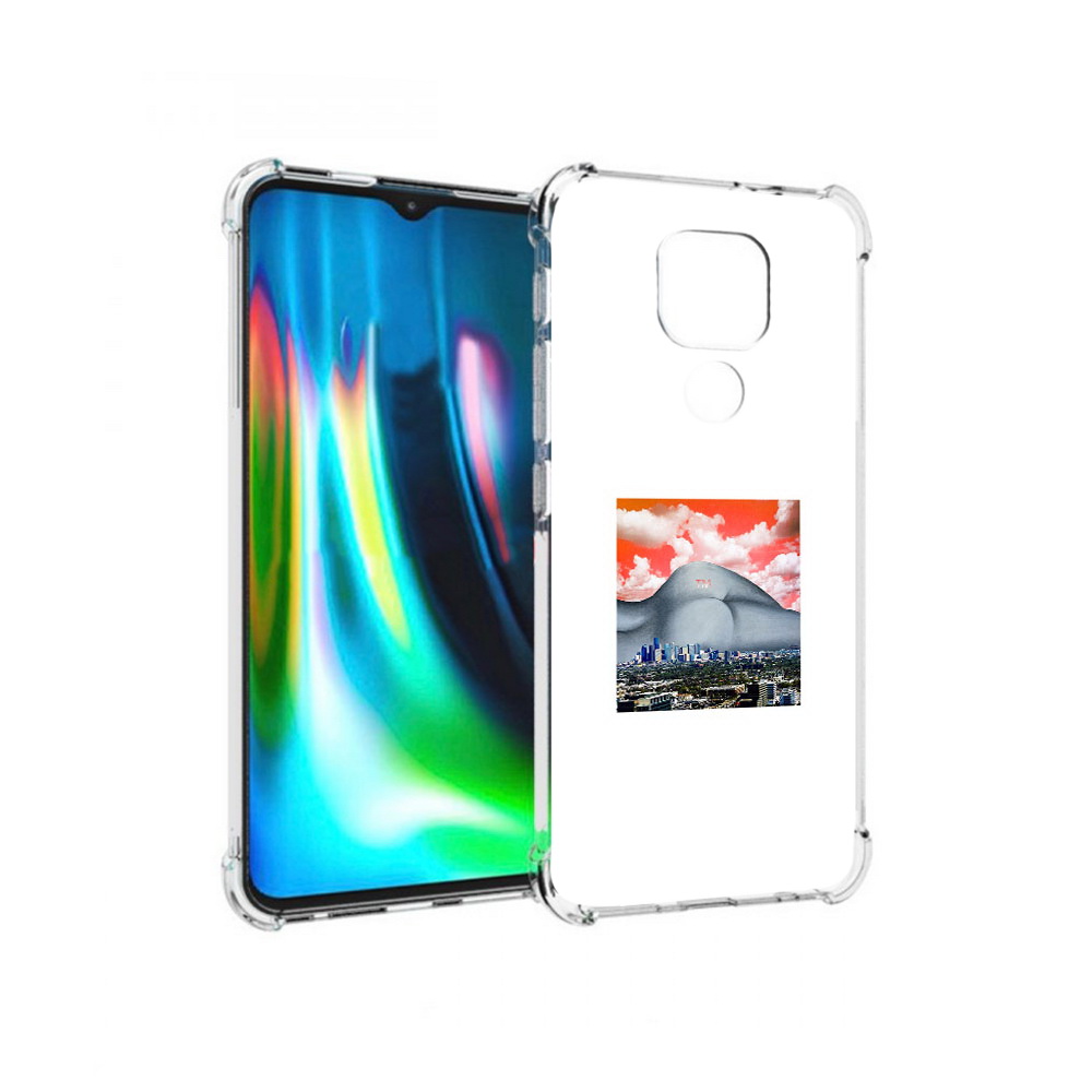 

Чехол MyPads Tocco для Motorola Moto G9 Play город с девушкой на фоне (PT227081.347.297), Прозрачный, Tocco