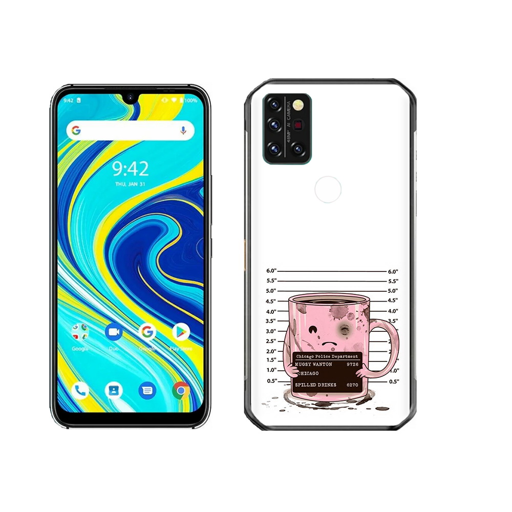 

Чехол MyPads Tocco для Umidigi A7 Pro кружка, Прозрачный, Tocco