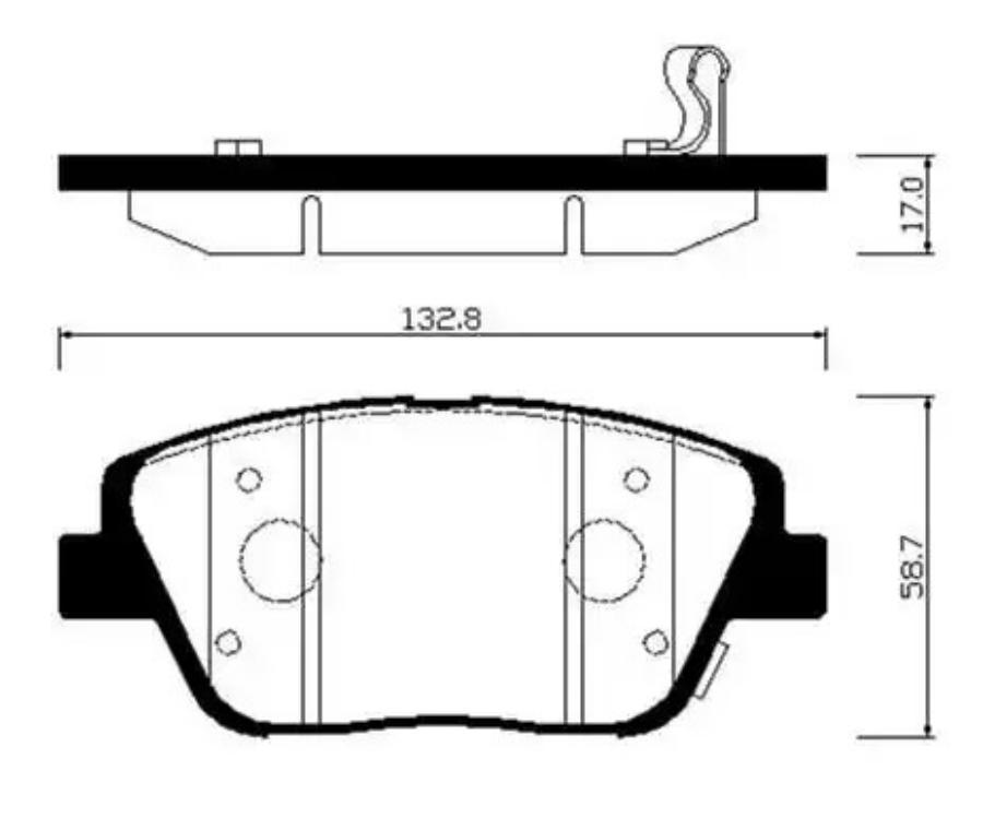 

Колодки Тормозные Дисковые Передн Hyundai: Grandeur 2.4I (16') 11-, K-5 2.4I (16') 11-, So