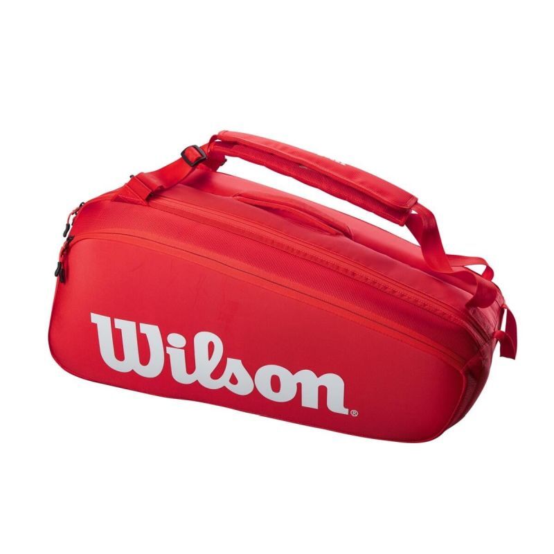 Чехол 7-9 ракеток Wilson Super Tour, Red