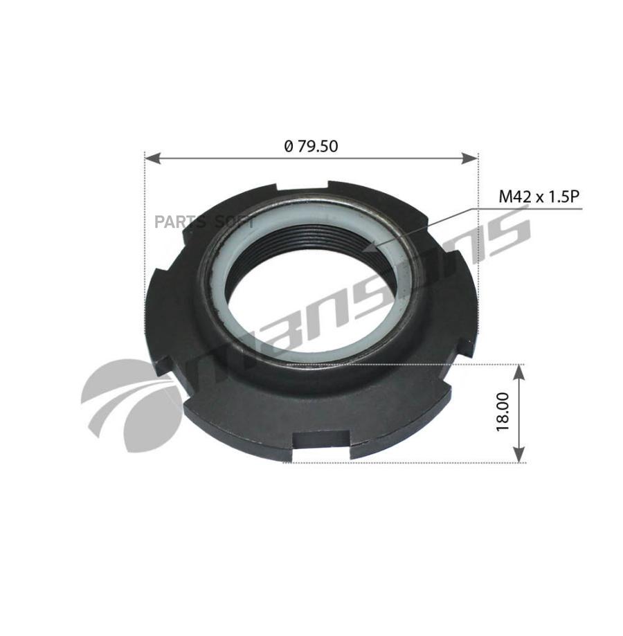 

Гайка M42X1,5 1Шт Mansons 400645