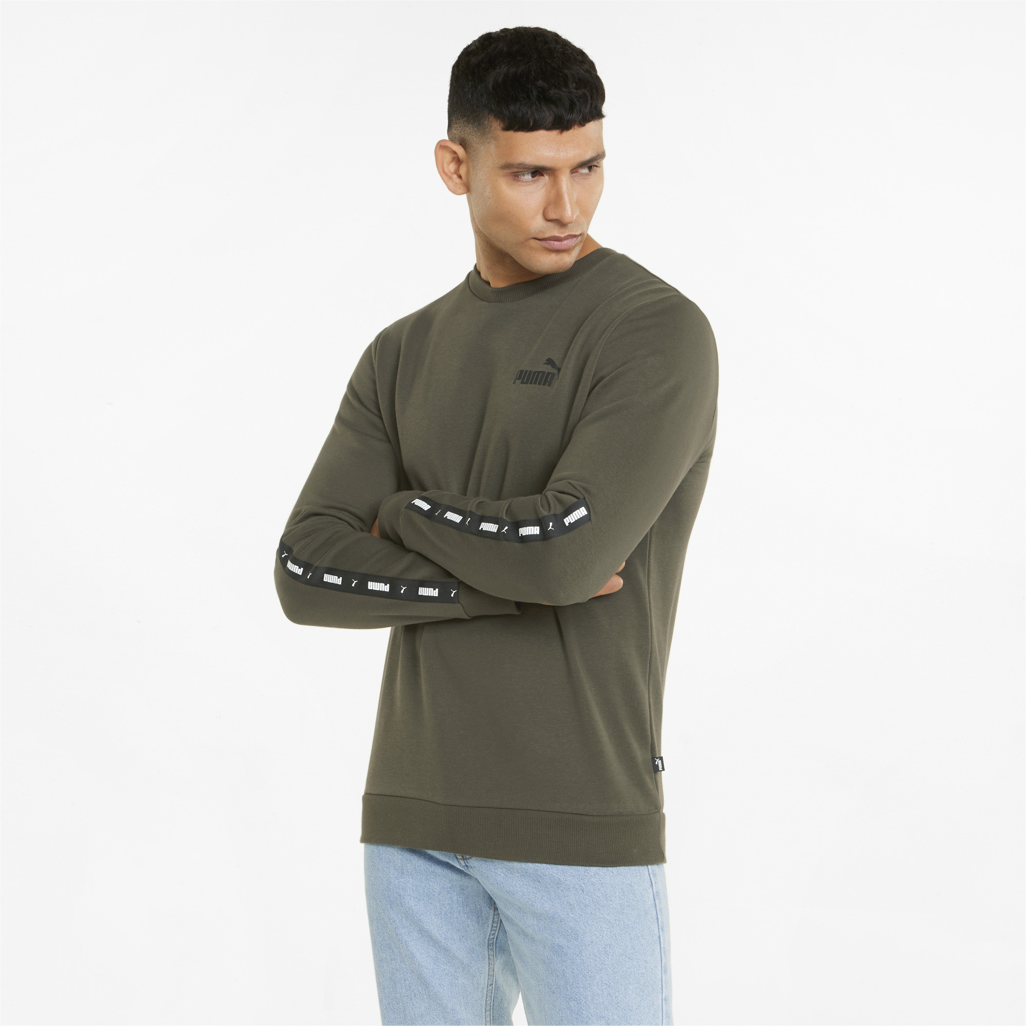 

Свитшот мужской PUMA 84738470 зеленый S, 84738470