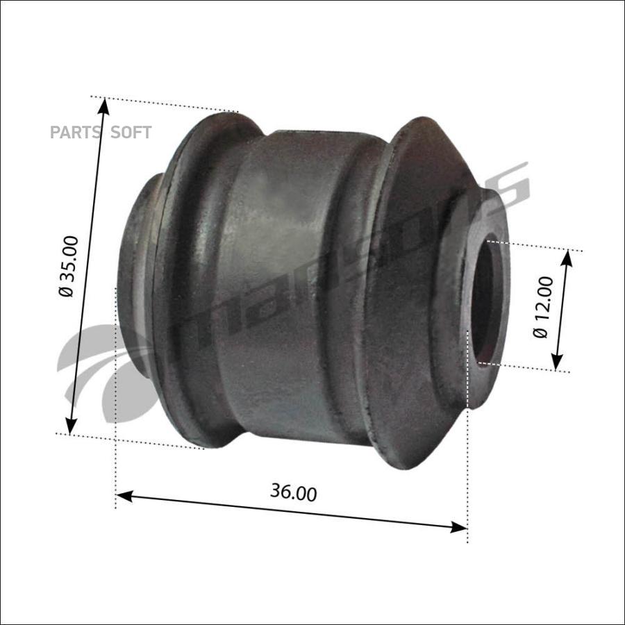 Втулка Стабилизатора 1Шт Mansons 700132 530₽