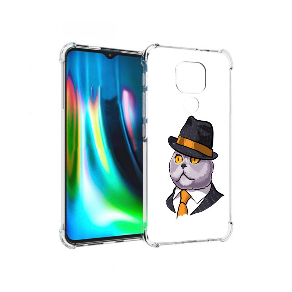 

Чехол MyPads Tocco для Motorola Moto G9 Play британец (PT227081.347.247), Прозрачный, Tocco