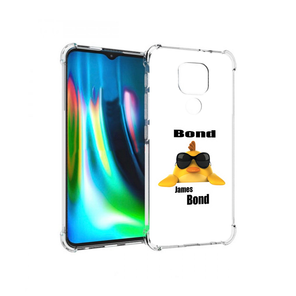

Чехол MyPads Tocco для Motorola Moto G9 Play бонд (PT227081.347.246), Прозрачный, Tocco