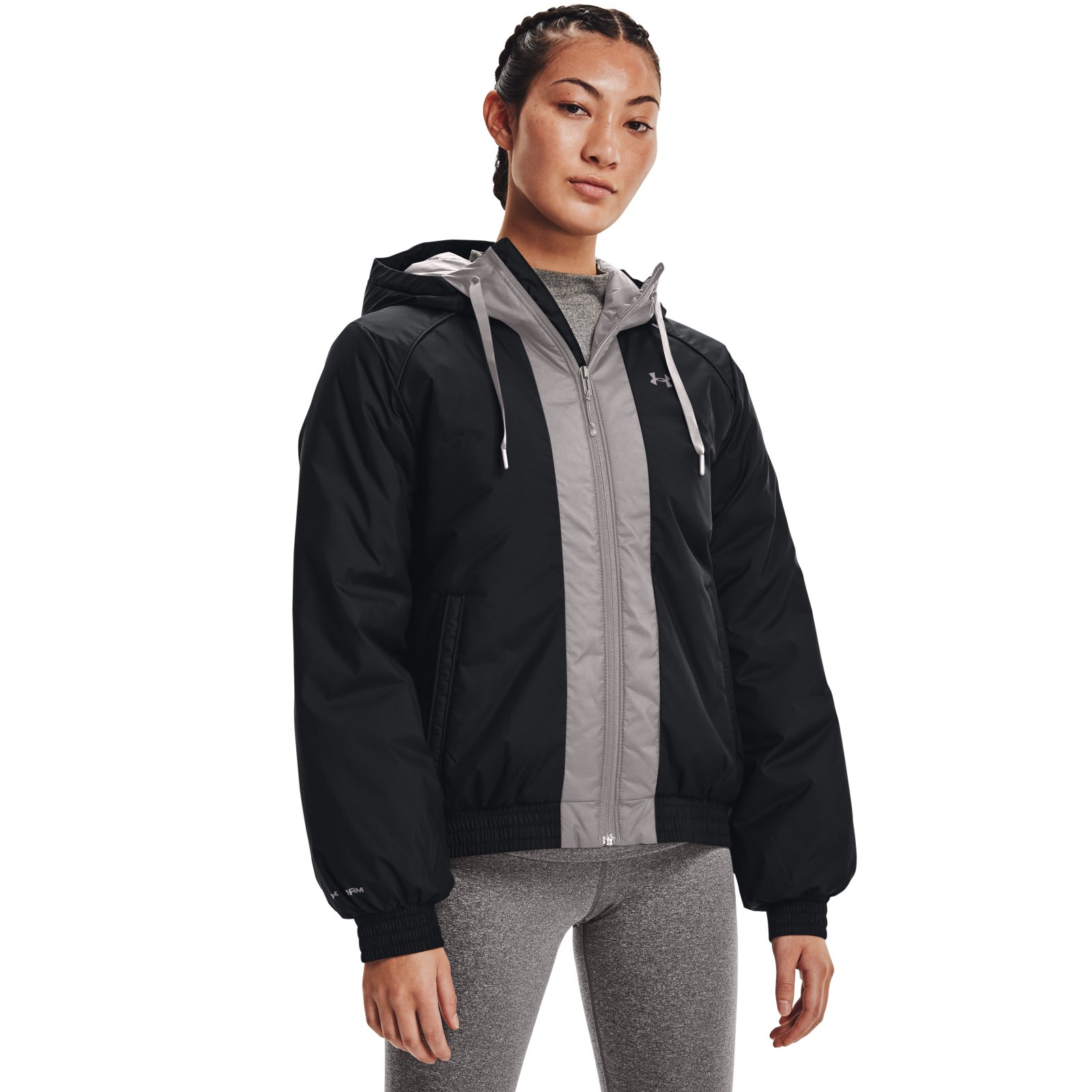 

Ветровка женская Under Armour 1355839-002 черная XL, 1355839-002