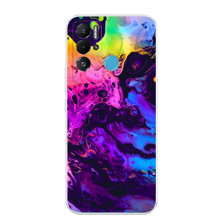 

Чехол Awog "ACID fluid" для Tecno Pova Neo, Разноцветный, 302150-3