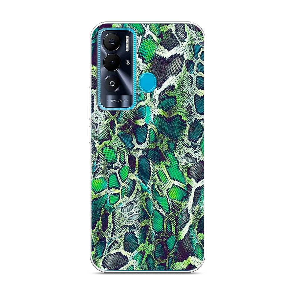 

Чехол Awog на Tecno Pova Neo "Зеленая кожа змеи", 302150-3