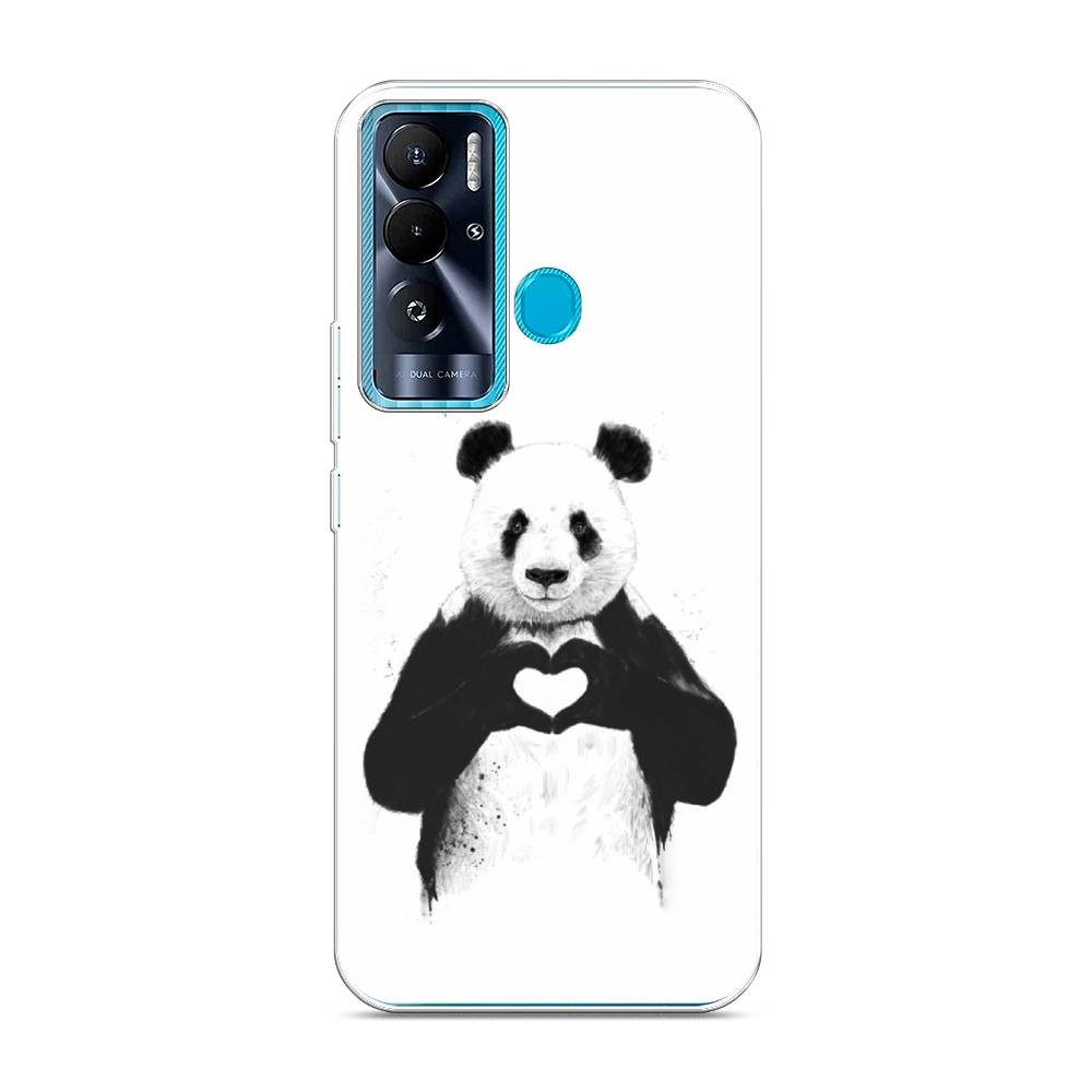 

Чехол Awog на Tecno Pova Neo "Панда love", 302150-10