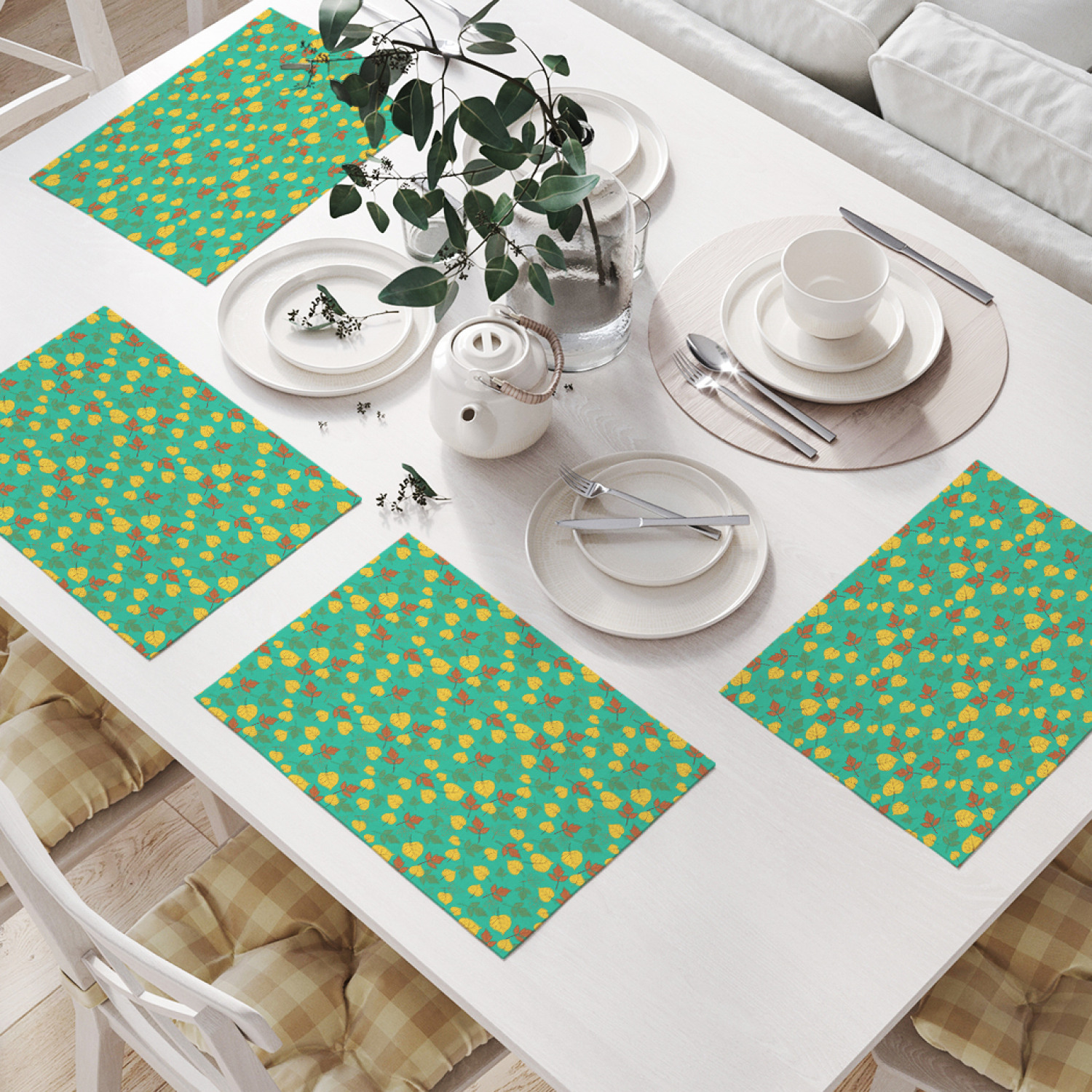 

Комплект салфеток JoyArty "Падение листьев" (32х46 см, 4 шт.), Падение листьев