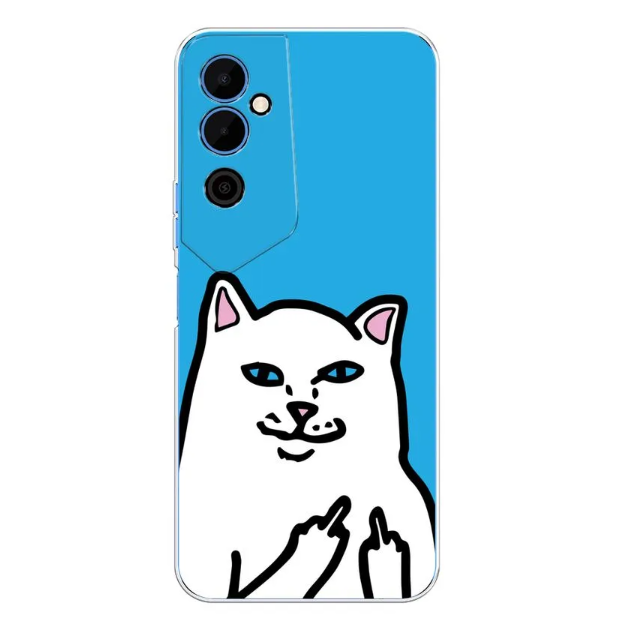 

Чехол Awog на Tecno Pova Neo "Кот жесть", Разноцветный, 302150-9