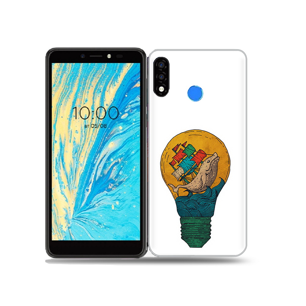 

Чехол MyPads Tocco для BQ 5740G Spring кит в лампочке с парусами, Прозрачный, Tocco
