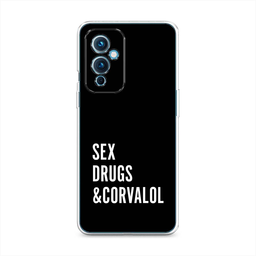 

Чехол на OnePlus 9 LE2110 "Corvalol", Черный;серый;белый, 152750-6