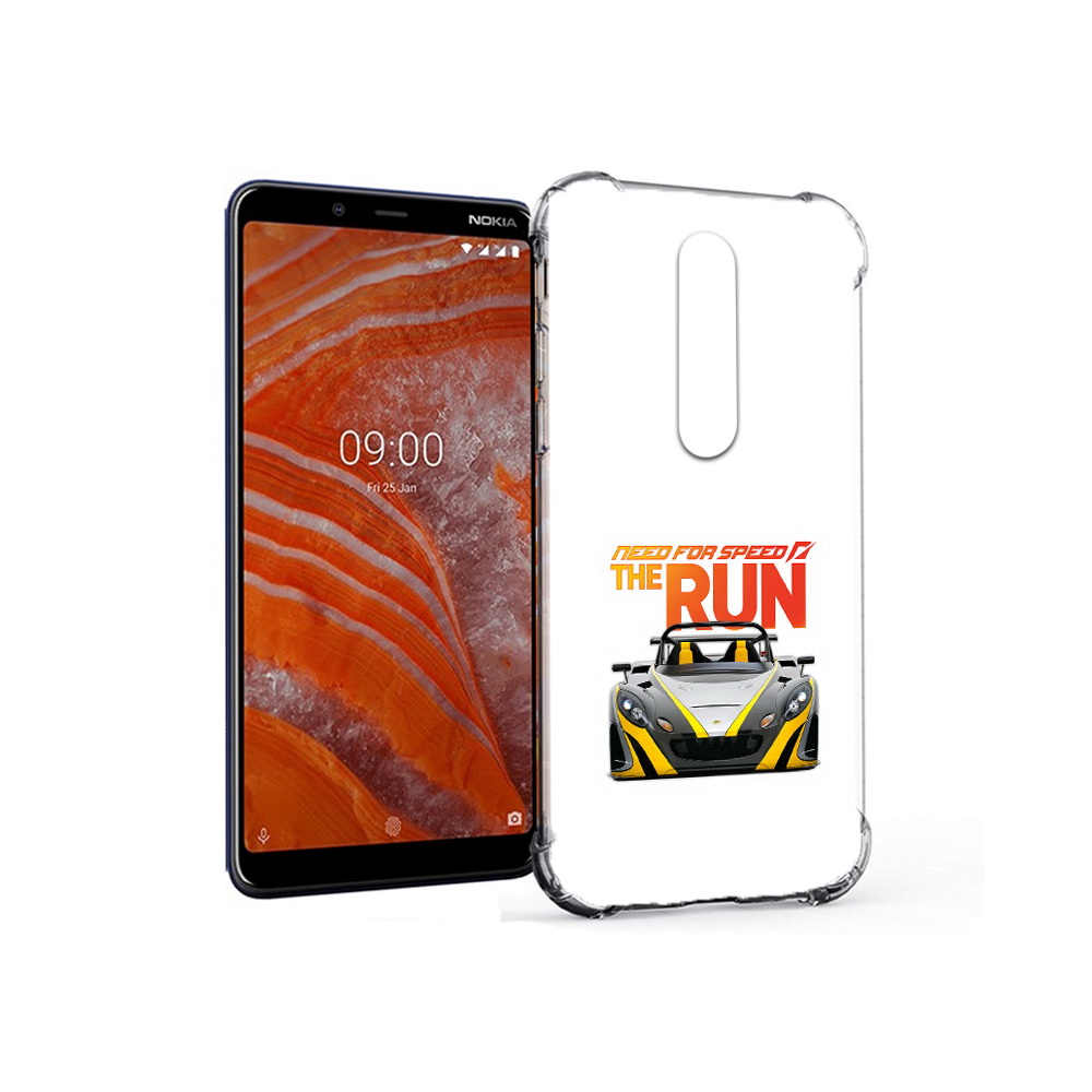 

Чехол MyPads Tocco для Nokia 3.1 Plus гонка (PT121397.96.295), Прозрачный, Tocco