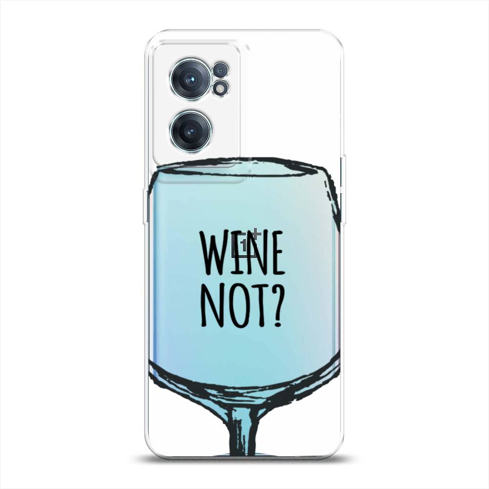 

Чехол на OnePlus Nord CE 2 5G "Wine not white", Белый, 152650-6