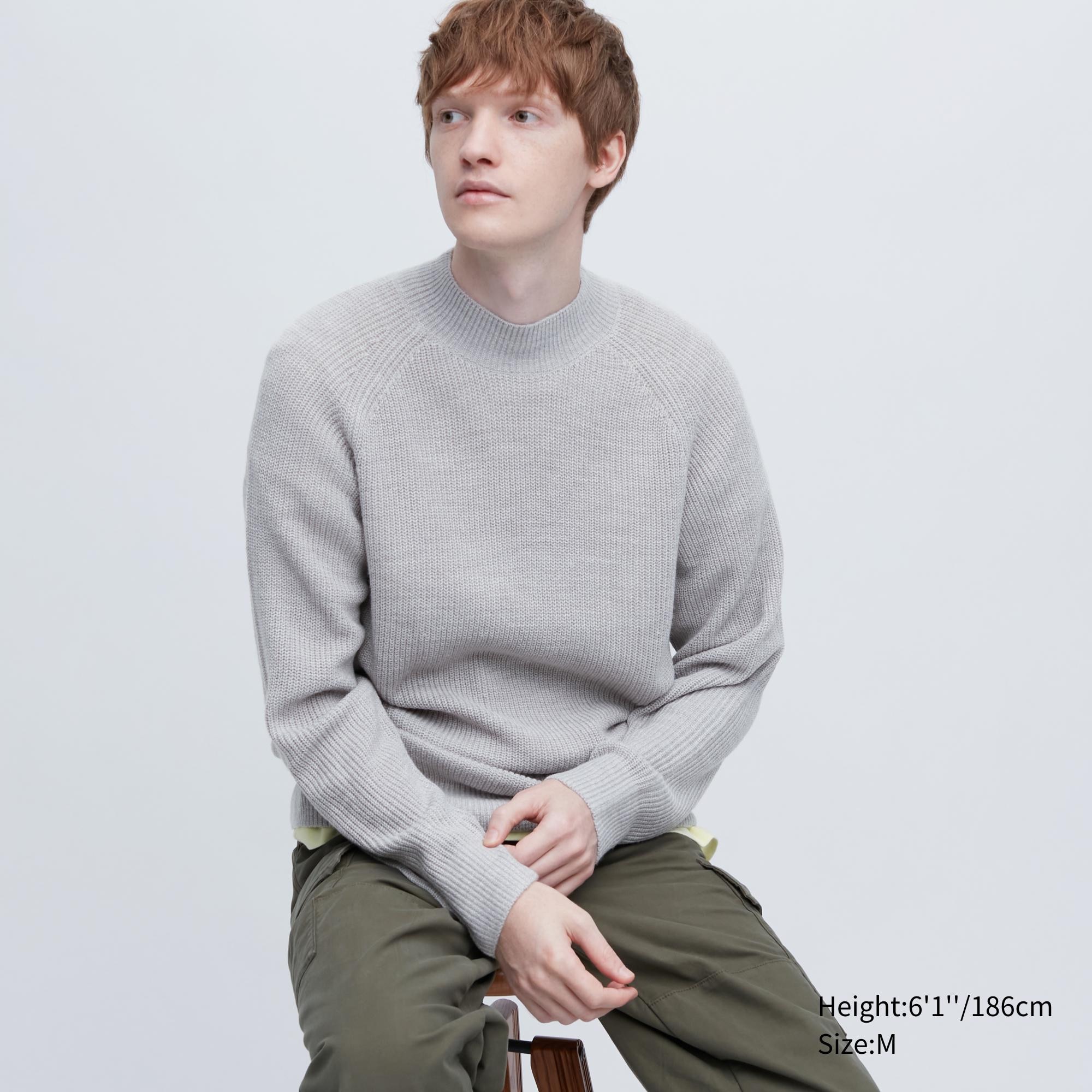 

Джемпер мужской UNIQLO 453762COL03 серый M (доставка из-за рубежа), 453762COL03