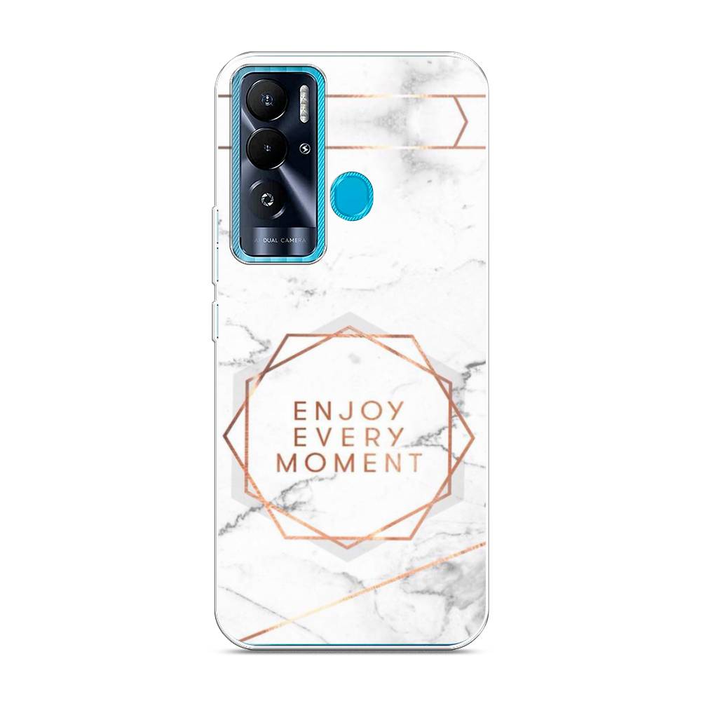

Чехол Awog на Tecno Pova Neo "Enjoy every moment мрамор", 302150-7
