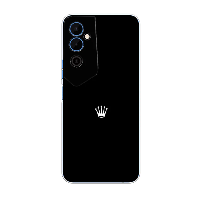 

Чехол Awog на Tecno Pova Neo "Белая корона на черном фоне", Разноцветный, 302150-7