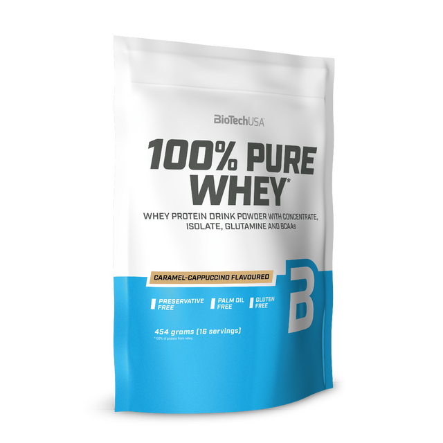 фото Протеин biotechusa 100% pure whey 454 г, шоколад-кокос