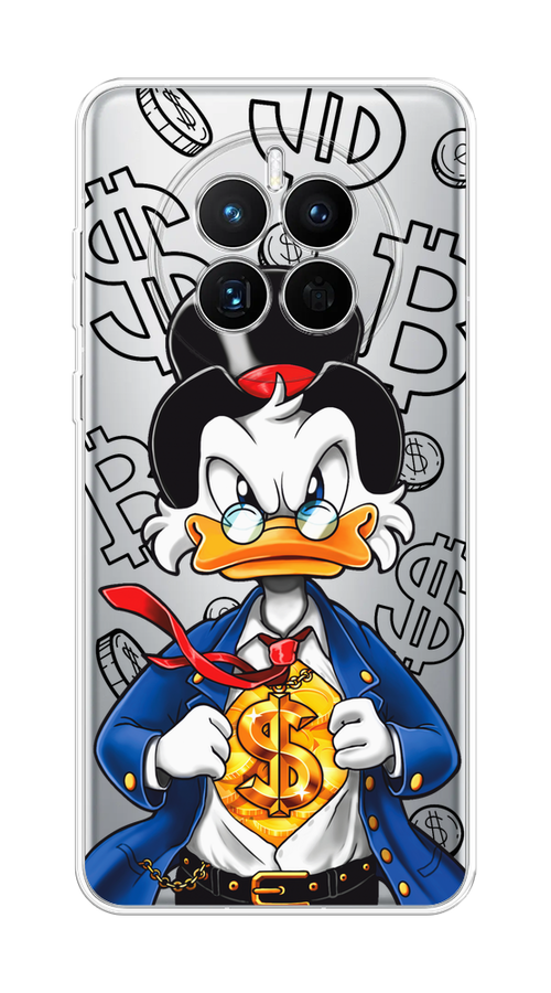 

Чехол на Huawei Mate 50 "Scrooge Goldman", Черный;белый;синий, 6109850-1