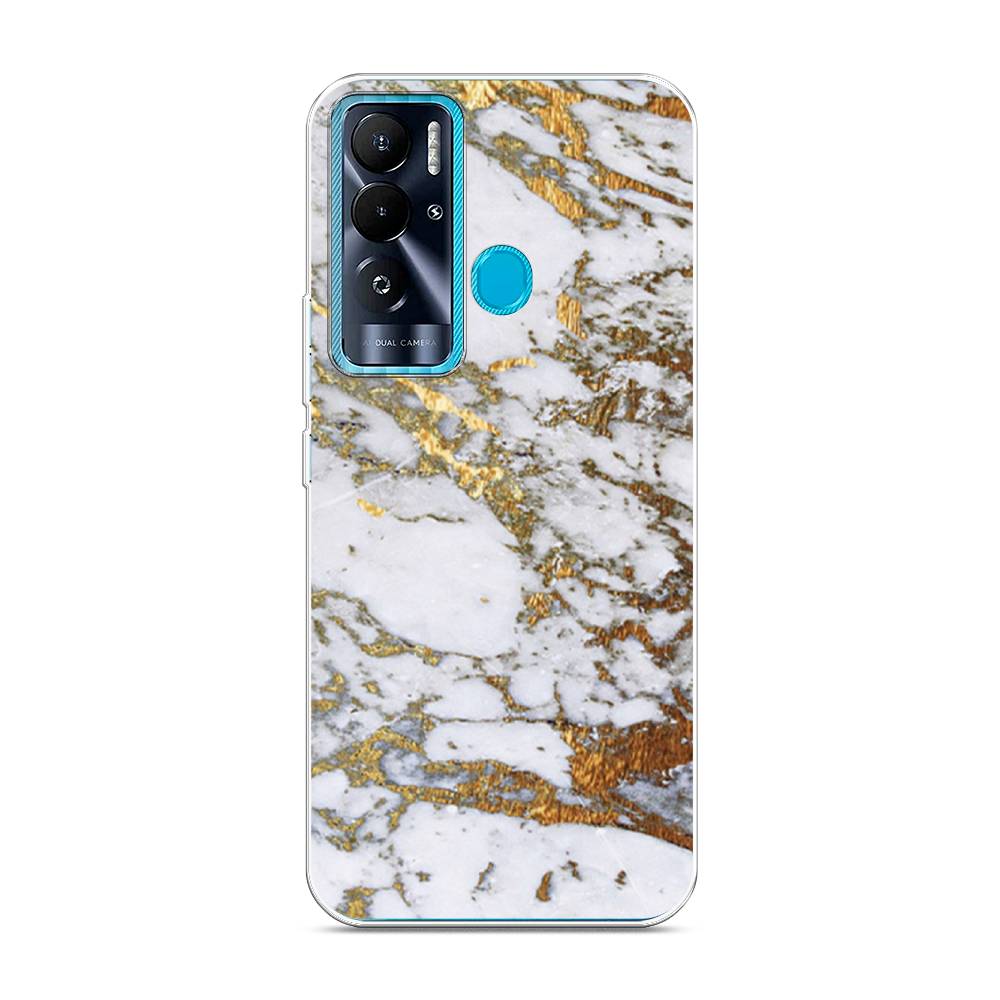 

Чехол Awog "Белый мрамор" для Tecno Pova Neo, 302150-3