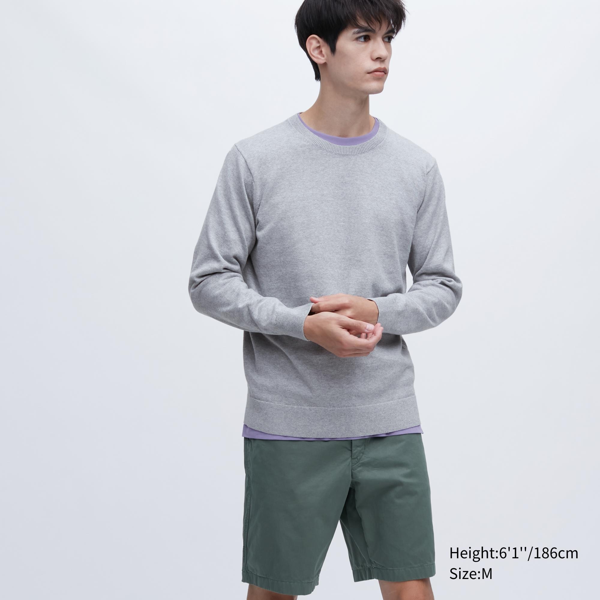 

Джемпер мужской UNIQLO 453760COL03 серый 2XL (доставка из-за рубежа), 453760COL03