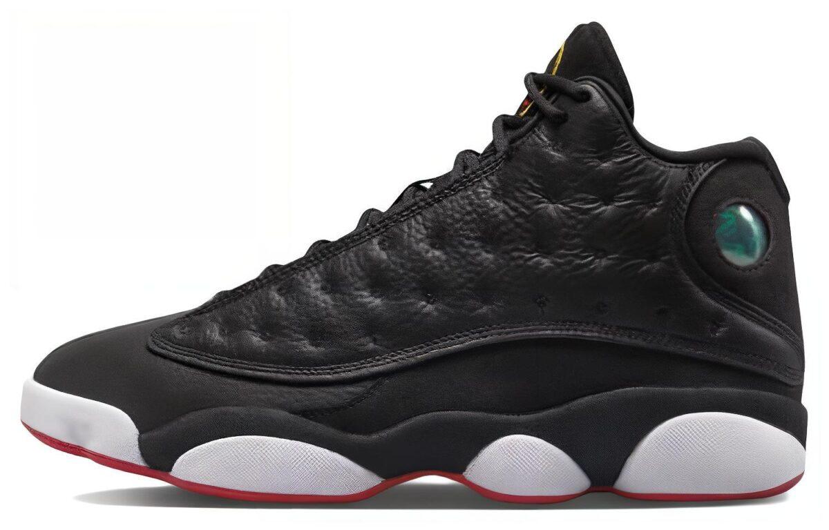 

Кроссовки унисекс Jordan Air Jordan 13 Playoffs 2023 черные 41 EU, Черный, Air Jordan 13 Playoffs 2023