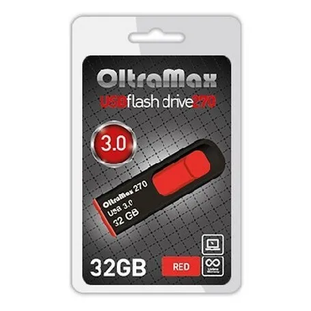 

Флешка Exployd 270 32 ГБ красный (OM-32GB-270-Red), 270