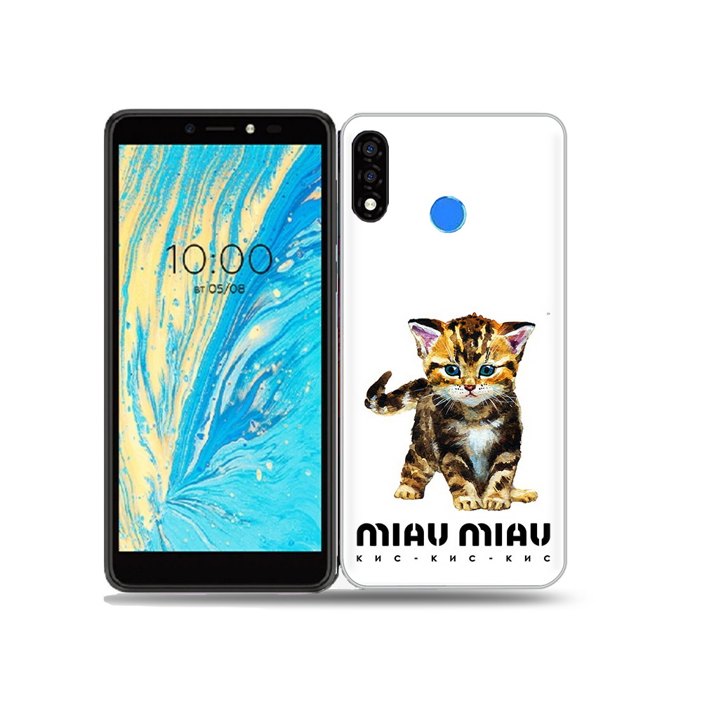 

Чехол MyPads Tocco для BQ 5740G Spring Бренд miau miau, Прозрачный, Tocco