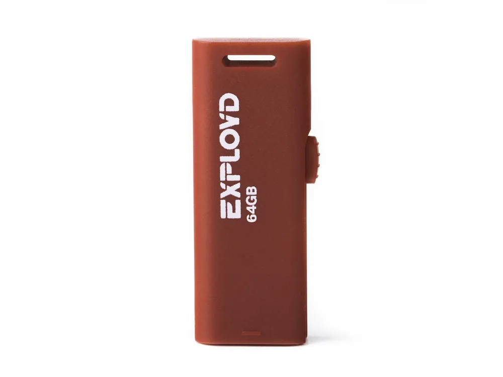 

Флешка Exployd 580 64 ГБ красный (64GB-580), 580