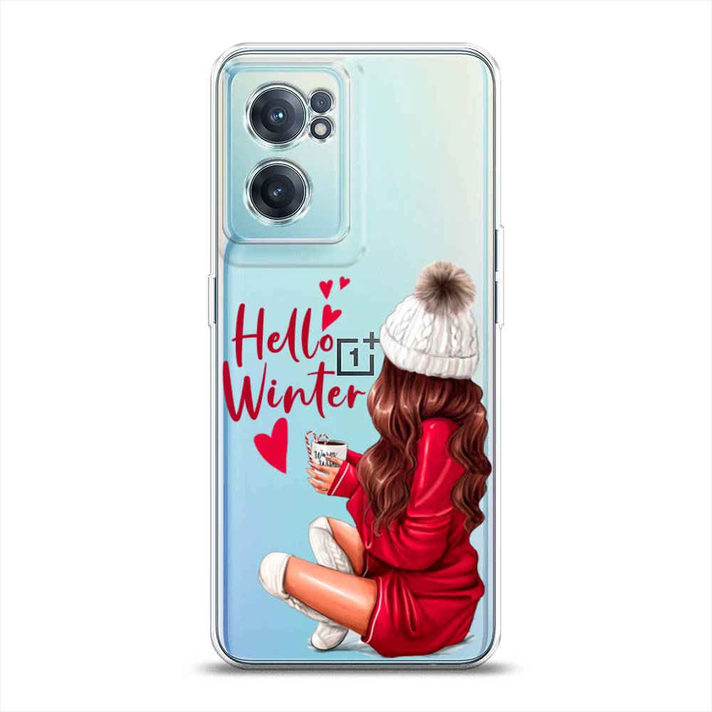 

Чехол на OnePlus Nord CE 2 5G "Hello winter", Красный;белый;коричневый, 152650-5