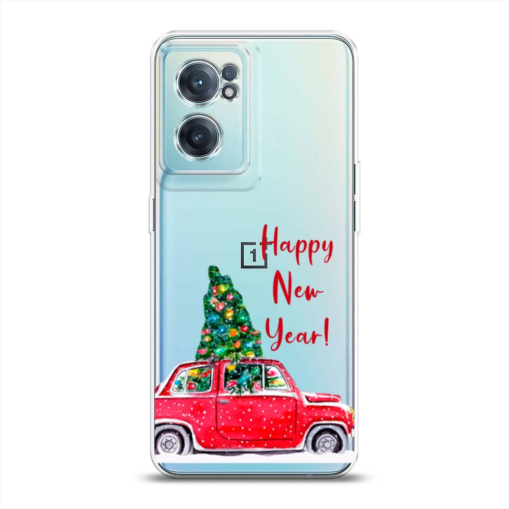 

Чехол на OnePlus Nord CE 2 5G "Happy New Year", Красный;зеленый, 152650-5