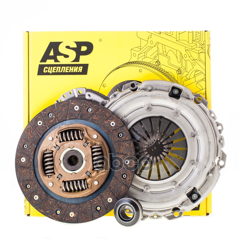 фото Комплект сцепления peugeot 307/406/407 1 8-2 0 1 8-2 0 hdi asp арт. a0800228j