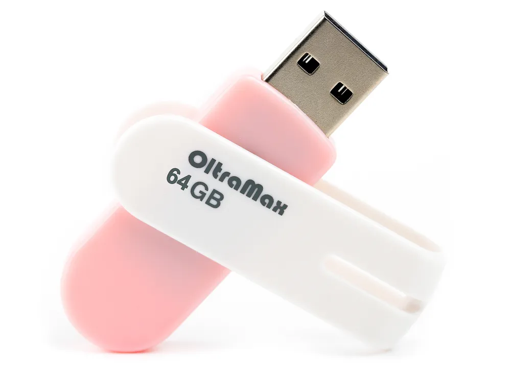 

Флешка OLTRAMAX 220 64 ГБ розовый (OM-64GB-220), 220