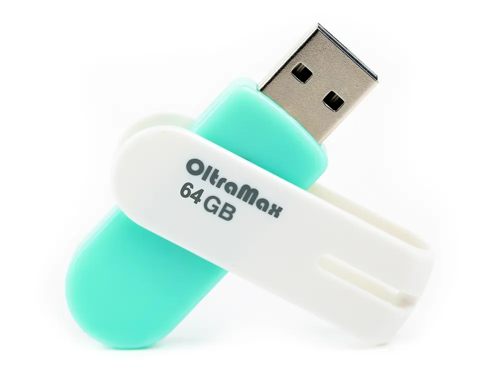 

Флешка OLTRAMAX 220 64 ГБ зеленый (OM-64GB-220), 220