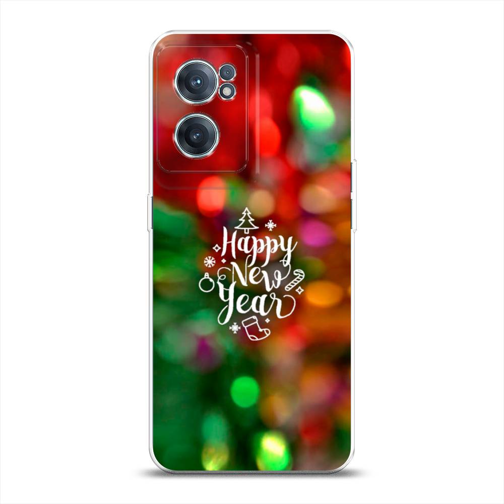 

Чехол на OnePlus Nord CE 2 5G "Новый Год на елке", Зеленый;красный;желтый, 152650-5