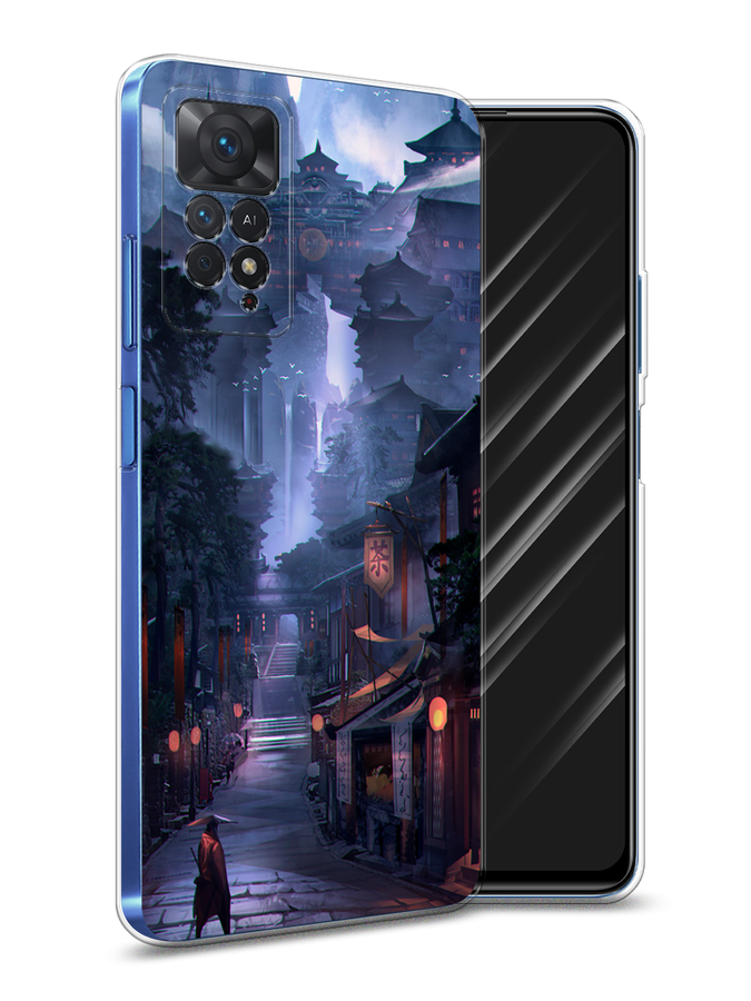 

Чехол Awog на Xiaomi Redmi Note 11 Pro/11 Pro 5G/11E Pro "Одинокий самурай", Разноцветный, 314850-10