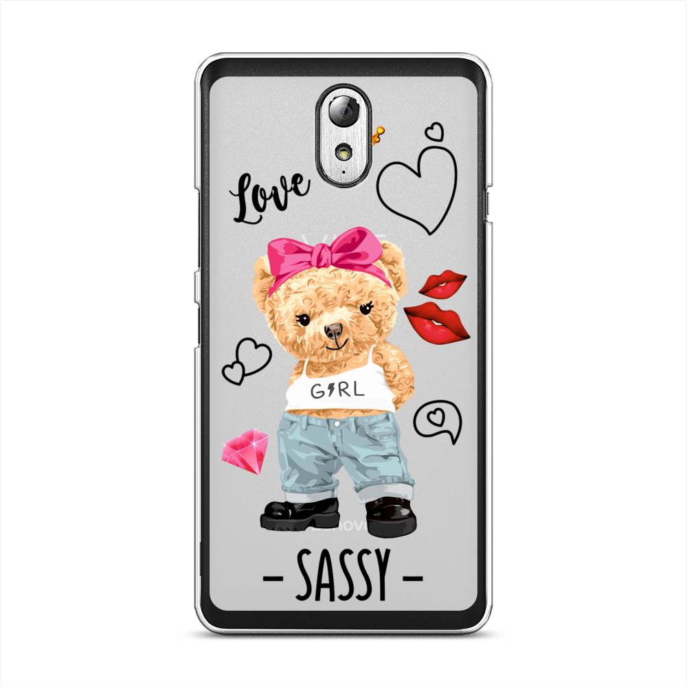 

Чехол на Lenovo Vibe P1m "Sugar Mommy", Голубой;белый;розовый, 111350-6