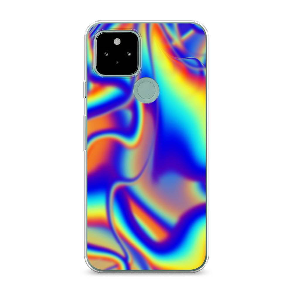 

Чехол для Google Pixel 5A "Яркая голограмма", Разноцветный, 271050-3